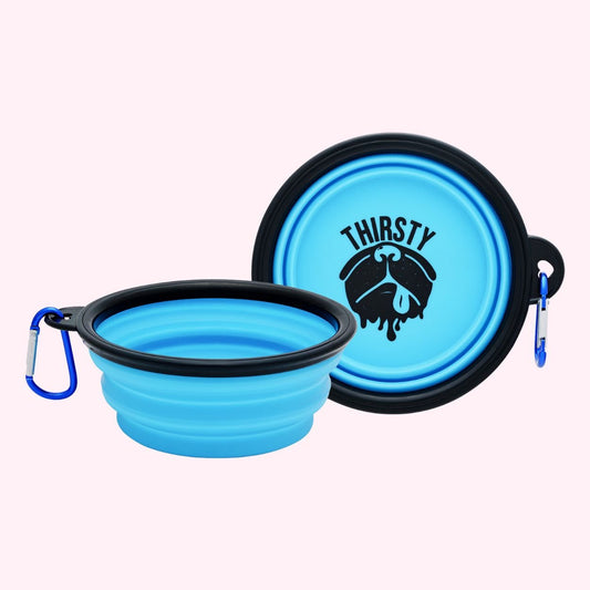 "Thirsty" Collapsible Dog Bowl - Doggy Style Pet Accessories