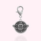 "Pet Me or I'll Bite You" Dog Collar Charm - Silver - Doggy Style Pet Products