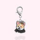 "Spoiled" Dog Collar Charm - Silver - Doggy Style Pet Products