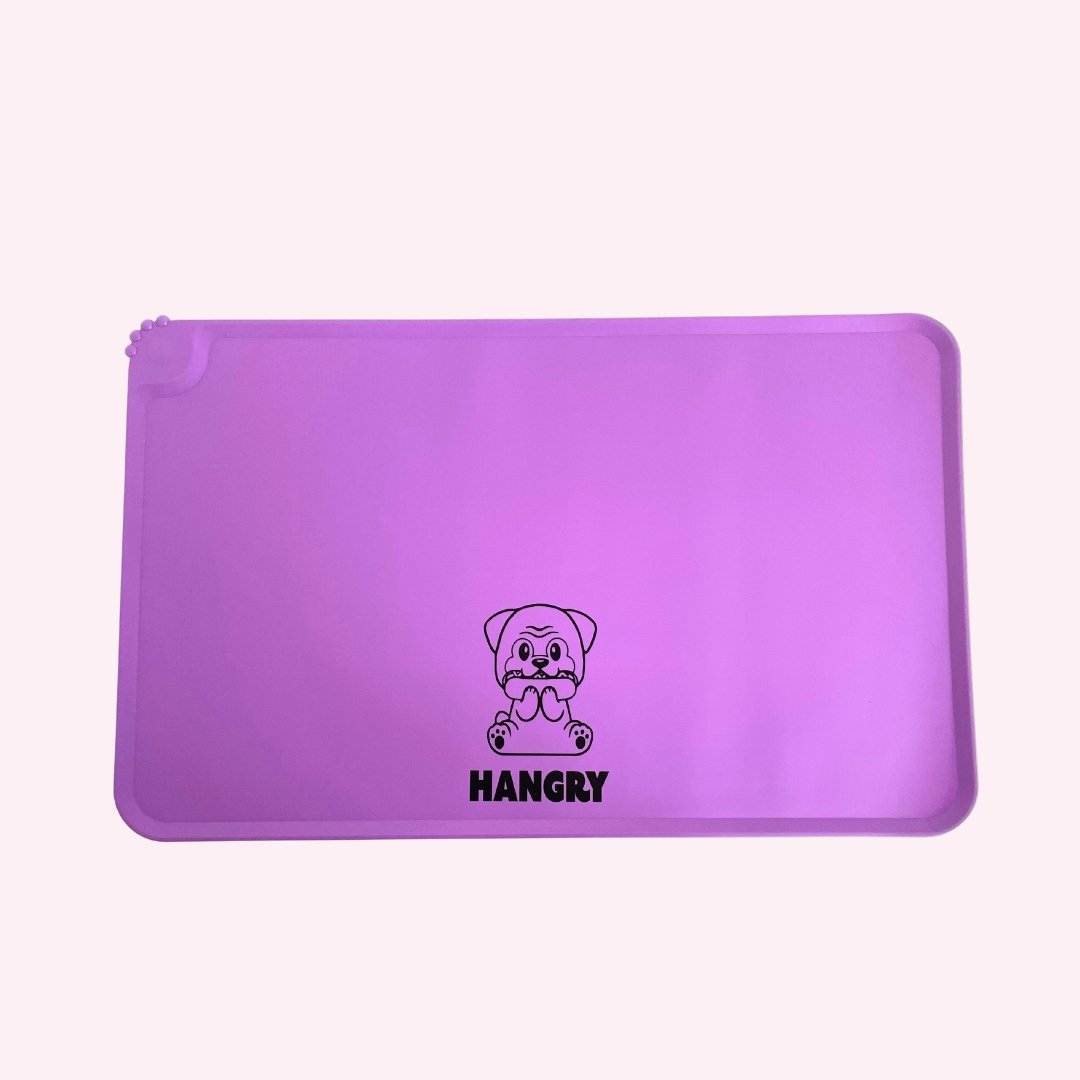 "Hangry" Dog Feeding Mat Front Shot - Doggy Style Pet Accessories