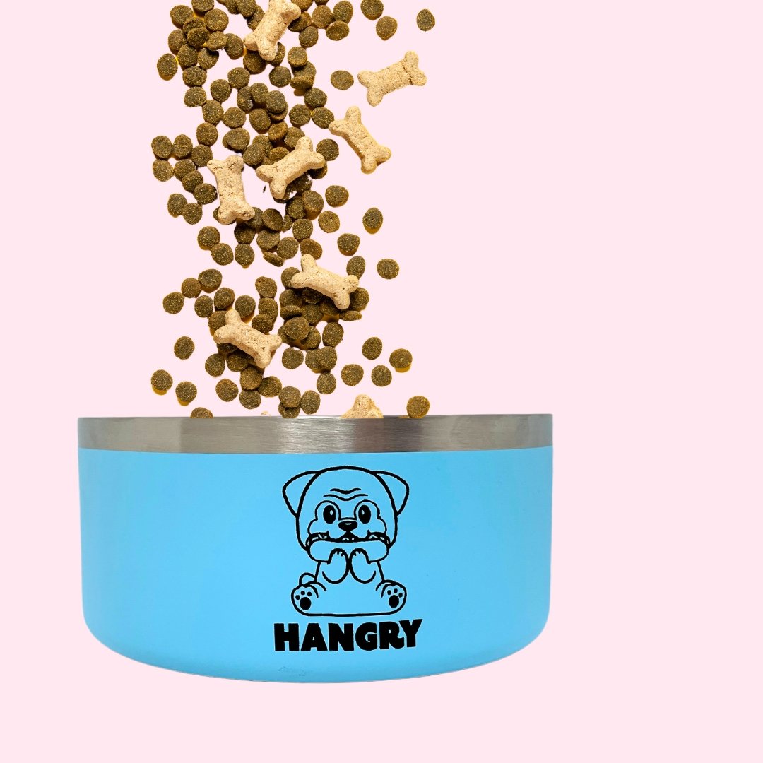 "Hangry" Food Bowl with Food - Doggy Style Pet Accessories
