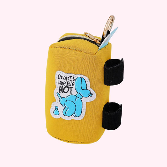 Poop Bag Dispenser - "Drop It Like It's Hot" - Doggy Style Pet Accessories