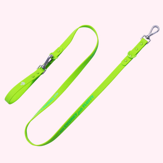 Silicone Dog Leash - "Not Chunky Just Fluffy" - Doggy Style Pet Accessories